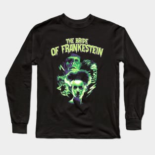 The Bride of Frankenstein Horror Classic Long Sleeve T-Shirt